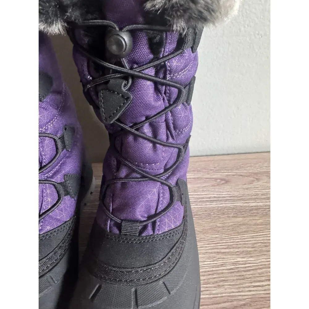 Kamik Women’s Powdery 3 Insulated Waterproof Winter Boot Grape Size 5